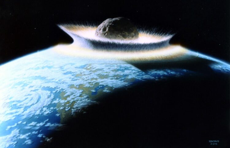 Asteroideneinschlag-in-Zeitlupe